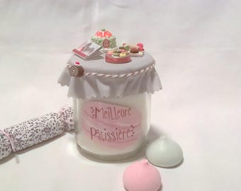 Candle gift for a pastry chef