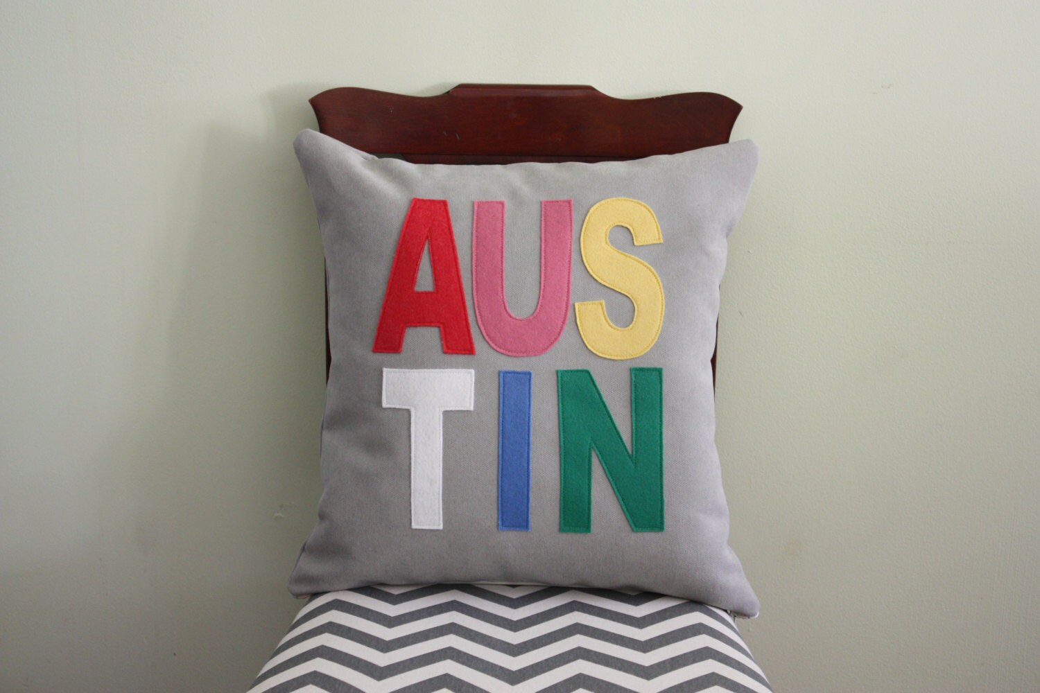 City Pillows // Custom City Pillows // Austin // Boston