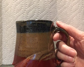 Altered handthrown mug