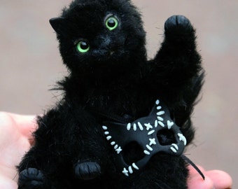 Cat woman in a mask