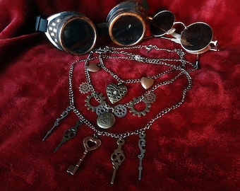 SteamPunk knick-knack Necklaces