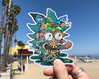 Sticker Rick Holographic Sticker