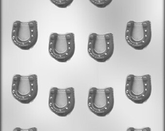 Horseshoe Chocolate Candy Decorating Mold Cowboy Horse Western