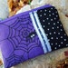 Halloween Coin Purse, Spider Zipper Wallet, Change Purse, Kids Zipper wallet, Halloween zipper bag