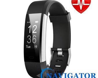 Fitness Tracker by Capt Kenny. Better charging system than FitBit. Free 2 Day Shipping from Daytona Beach, FL. Waterproof with GPS accuracy