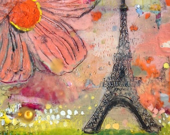 Springtime in Paris (Archival Print)