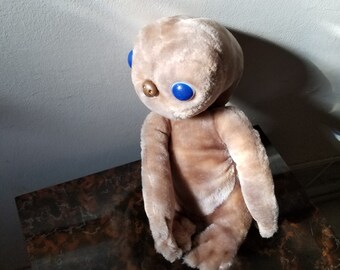 Plush ET Extra Terrestrial RARE Vintage