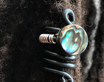 Loc Jewelry, Black Loc Jewlery, Loc Coil, Dread Coil, Loc Jewels, Dreadlock Accessories, Dreadlock Beads, Braid Beads, Braid Jewelry, Dreads