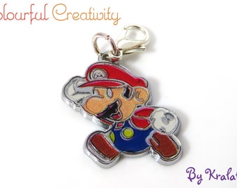 Stitch marker enamel Super Mario