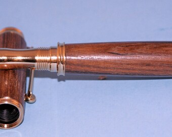 Virage fountain pen, walnut wood, woodturned, hand turned in Nova Scotia, Canada, Easter gift, WoodsmithPens, wood pen, penmanship,