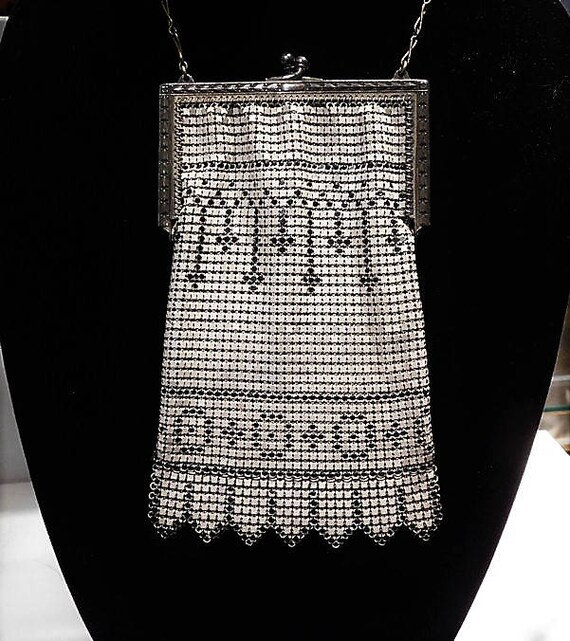 Whiting Davis Purse / Art Deco Handbag
