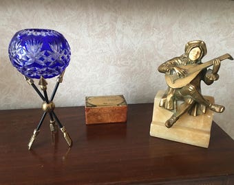 Vintage Crossed Arrows Display Stand