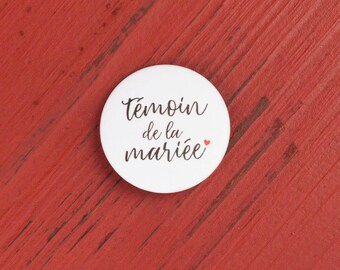 Badge wedding maid of honor