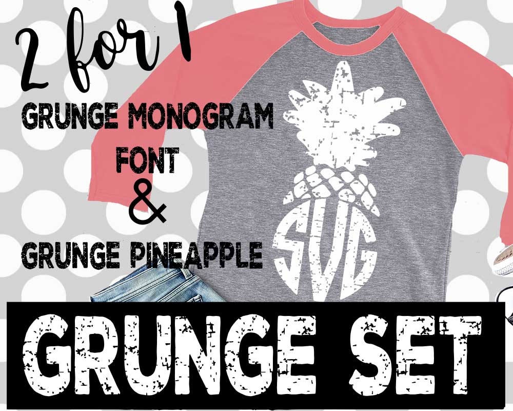 Download Vintage Font svg Distressed font Pineapple svg Super
