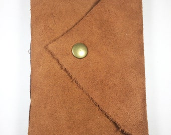 Rustic Courier||Hand-Bound Long-Stitch Leather Journal
