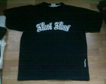 KARL KANI t-shirt black shirt old-school vintage 90s hip-hop clothing, 1990s hip hop shirt, OG, gangsta rap, size M Medium