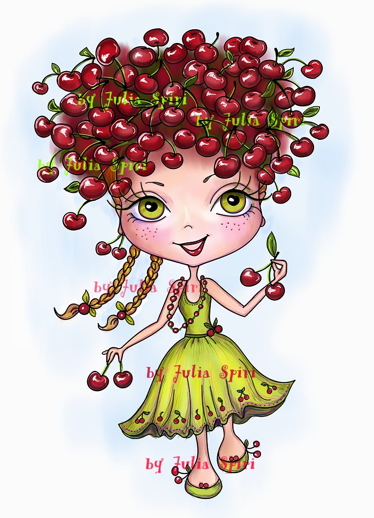 Digital Stamps Digi Stamp Coloring Pages Doll