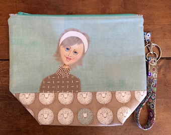 knitting or crochet project bag