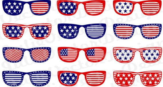 Download SVG Flag Sunglasses, American Flag Sunglassess SVG, 4th of ...