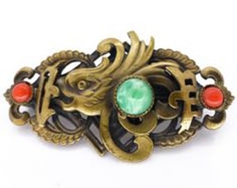 Max Neiger Dragon brooch 1920s