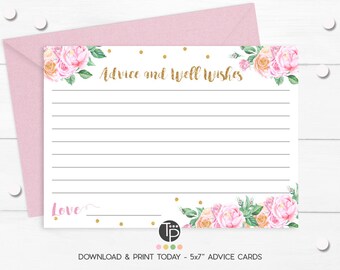 ELEPHANT ADVICE CARD Instant Download Advice to Mom Card