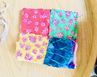 Hand-Sewn Floral Anything Quilt
