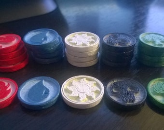 Magic The Gathering Coins , Tokens , Counters