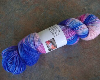 Hand Dyed Yarn MCN Sock Weight "Damsel"
