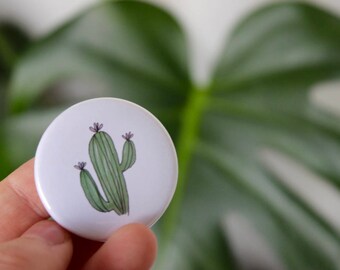 Cactus Pin Badge