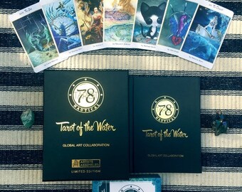SALE 78 Tarot Nautical Collector's Edition - Signed/Numbered/Limited Edition Boxed Set - Indie Tarot Decks, 78Tarot, Water Tarot, Ocean Tar