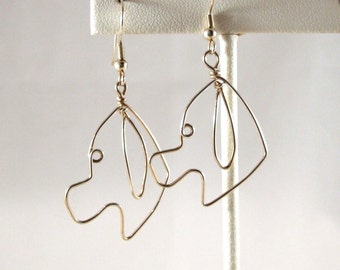 Puppy Wire Earrings