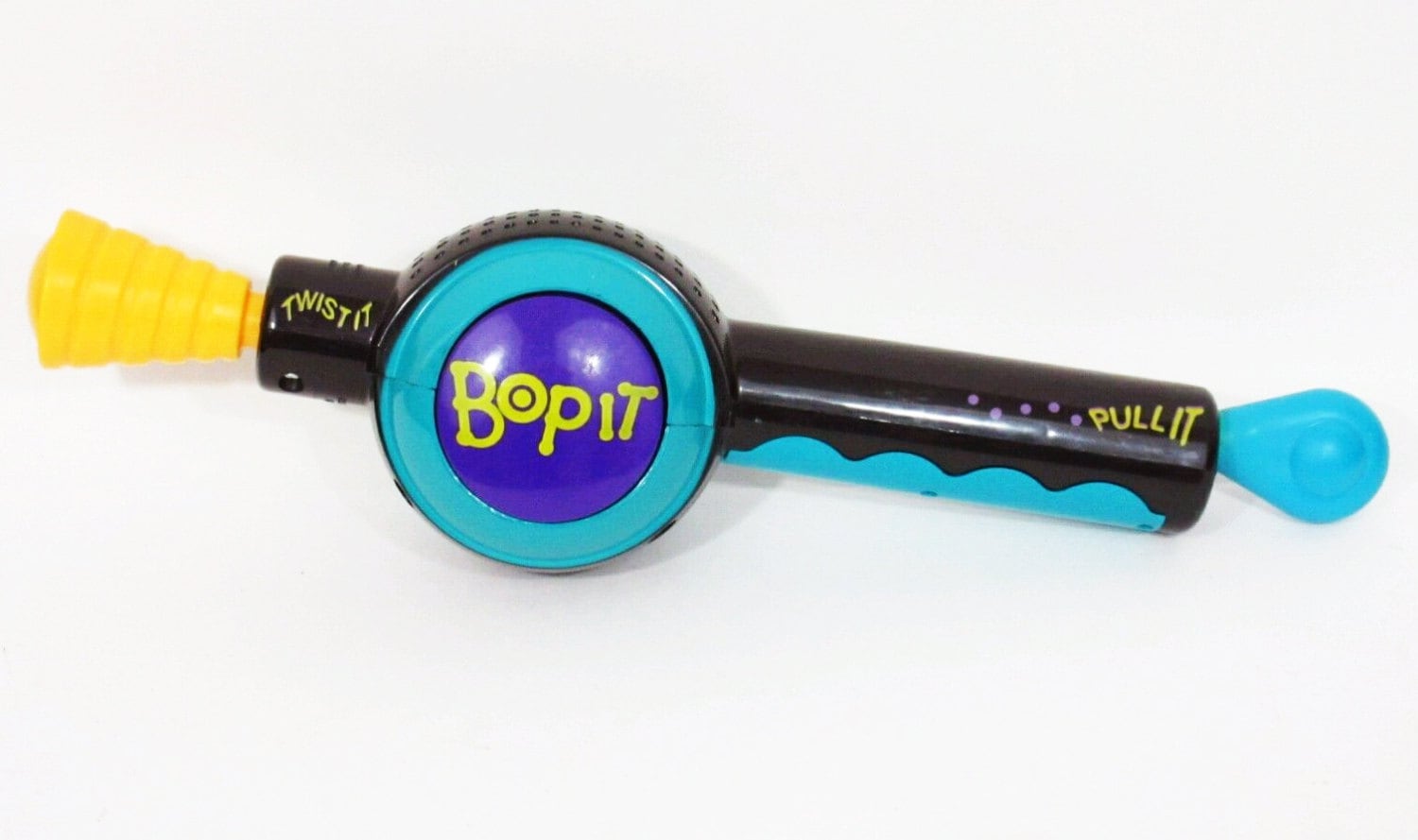 Vintage Original Bop It Push And Pull Game By Hasbro 1990s Toy 8012