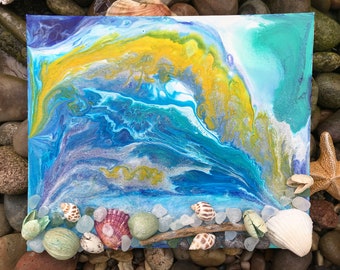 Painting - Beach comber