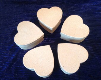Valentines craft supplies! Heart boxes