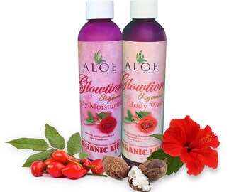Organic Glowtion Bath & Body Set