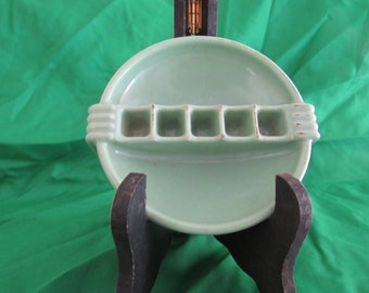 Vintage Porcelain Snuf-A-Rette Ashtray