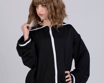 Ribbobasics Sailor Jacket (Black)