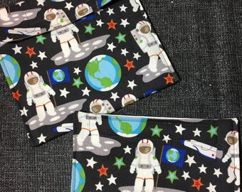Spacewalk Reusable Sandwich Bag, Reusable Snack Bag