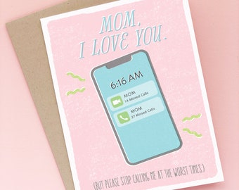 Funny Moder Mother's Day Card