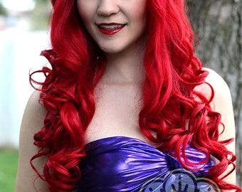 SALE: Lacefront Little Mermaid Ariel Adult Cosplay Inspired Wig (FREE SHIPPING)