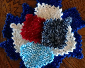 Kitchen Dish Cloth Scrubbies, Kitchen, Facial Wash Cloth Scrubby, Exfoliating Scrubbies, Loofah-Like Exfoliating Facial Scrubbies, Dish Rag