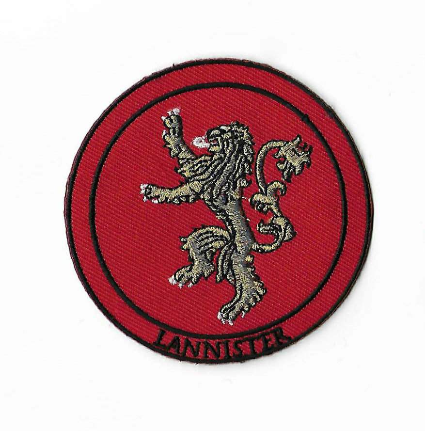 Game of Thrones Patch 3 Inch House Lannister Emblem