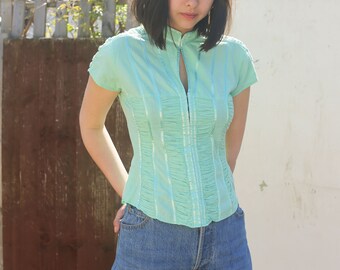 Vintage 00s Ruched Top