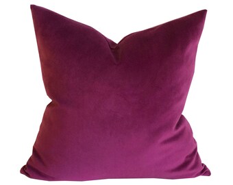 Orchid Velvet Pillow Cover