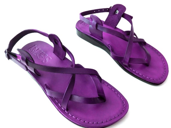SALE New Leather Sandals VENICE Women's Shoes Thongs