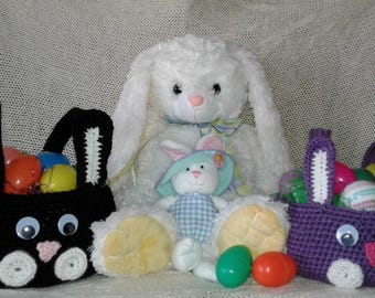 Crochet Easter Bunny Basket