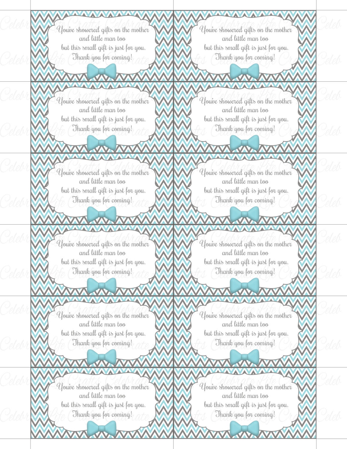 thank you baby shower printable tag labels printable baby