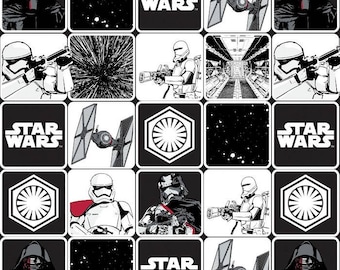 The Force Awakens grid-Camelot Cottons-BTY