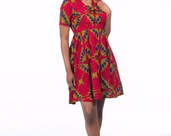 Dero African Ankara Dress (Reduced price)