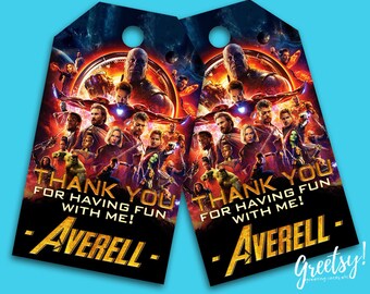 Avengers thank you | Etsy